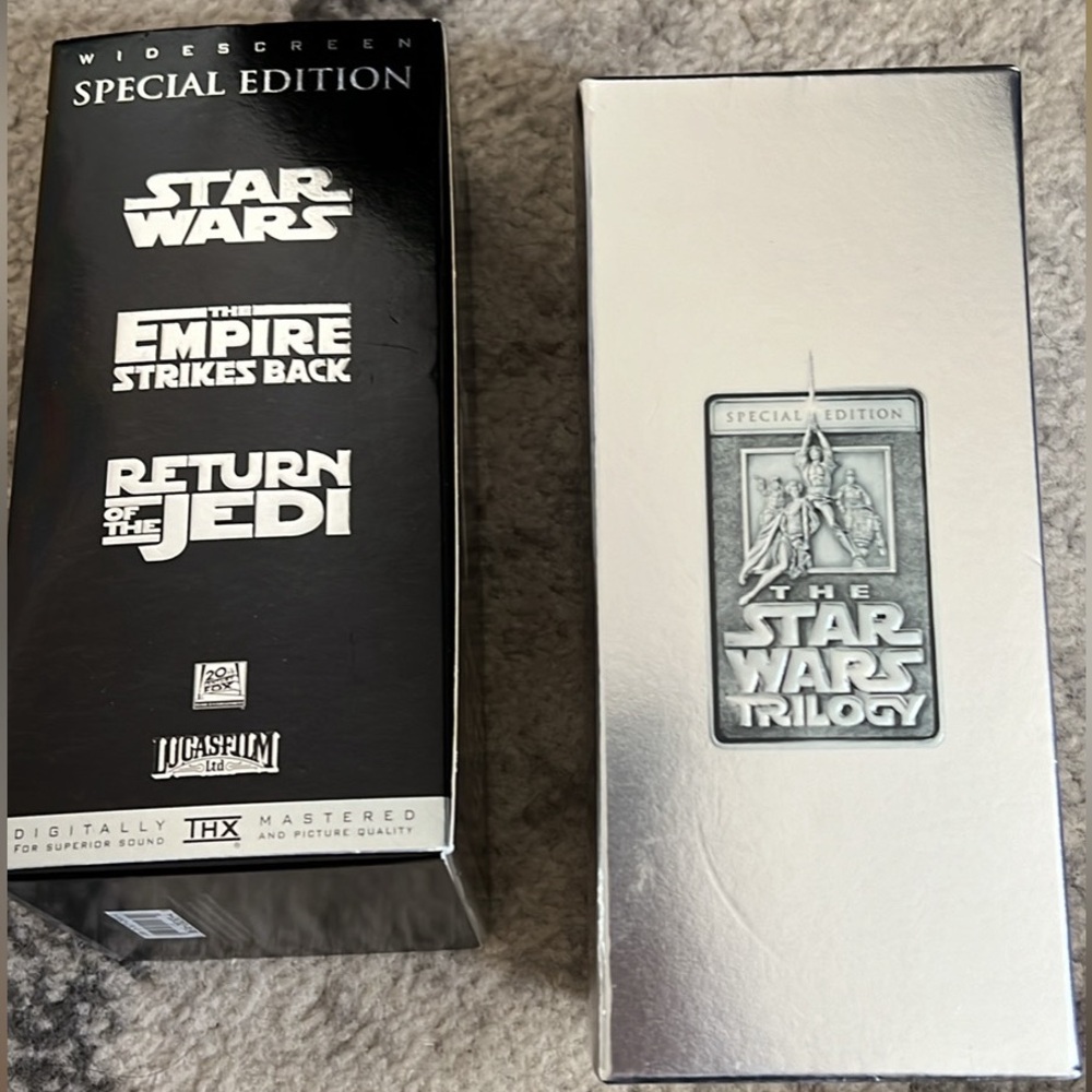 Star Wars Trilogy (VHS, Special Edition - Platinum Widescreen Edition)
